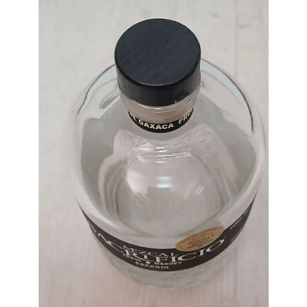 EMPTY Collectible Top Shelf Tequila Mezcal Sacrificio Reposado Bottle